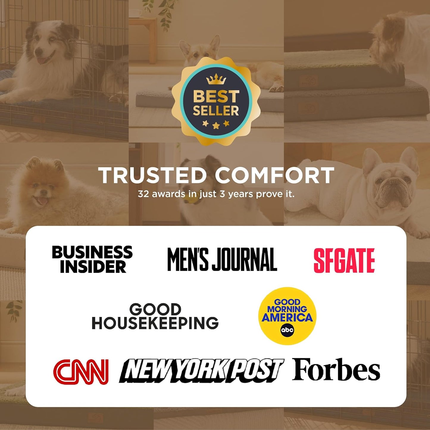 XL Dog Bed, Extra Large Pet Bed with Comfy Sherpa,44X32In Grey